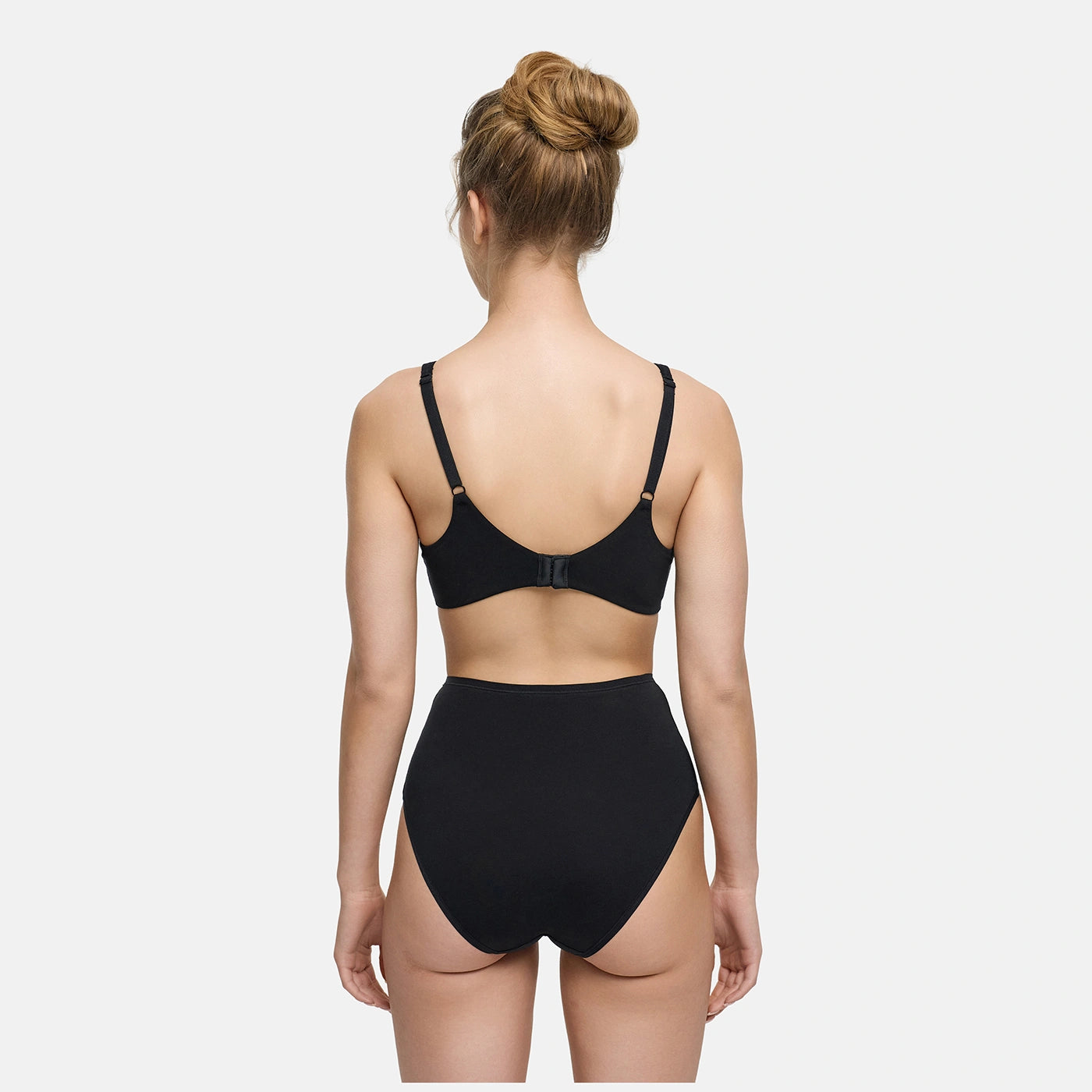 High-Waist Cotton Briefs