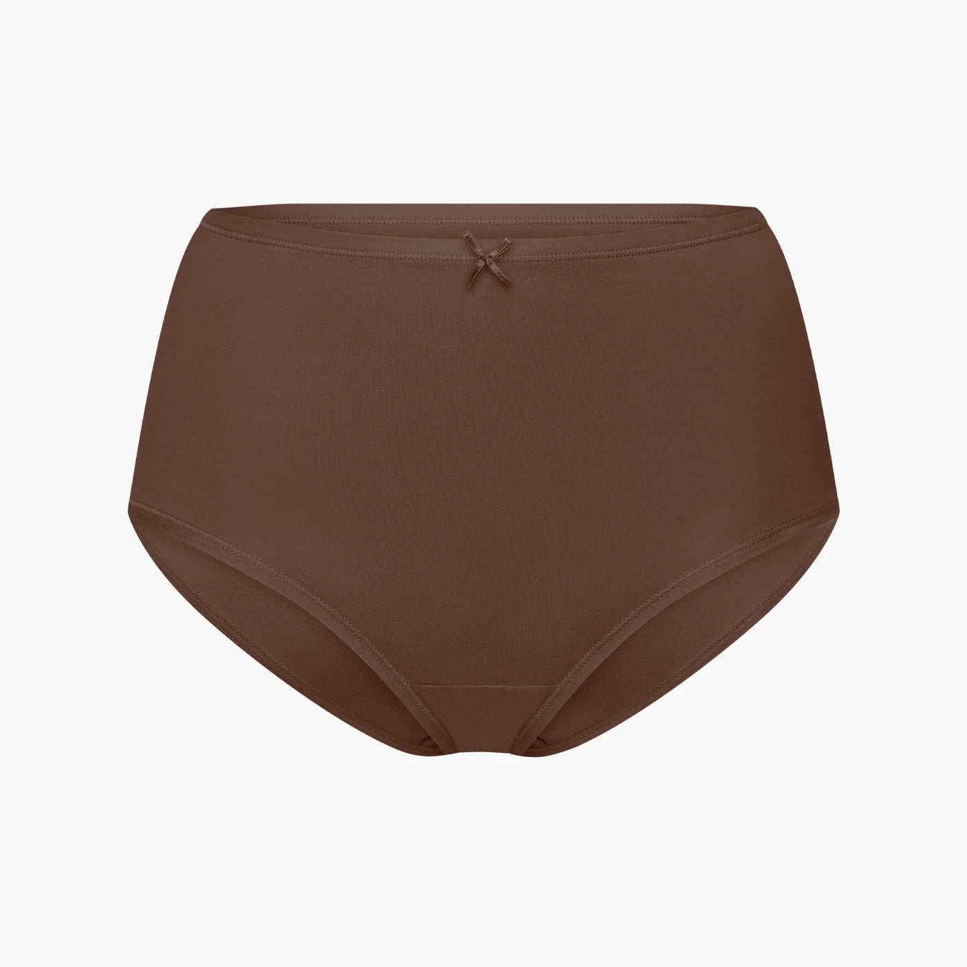 High-Waist Cotton Briefs