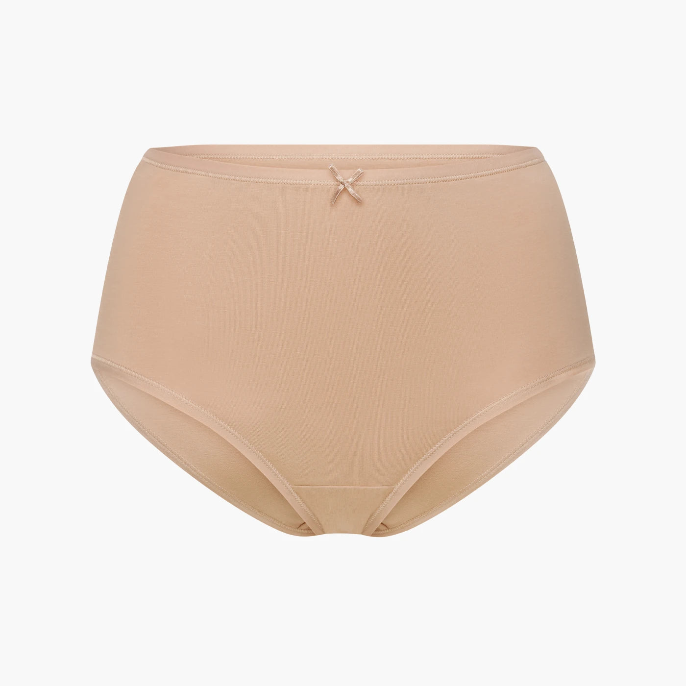 High-Waist Cotton Briefs