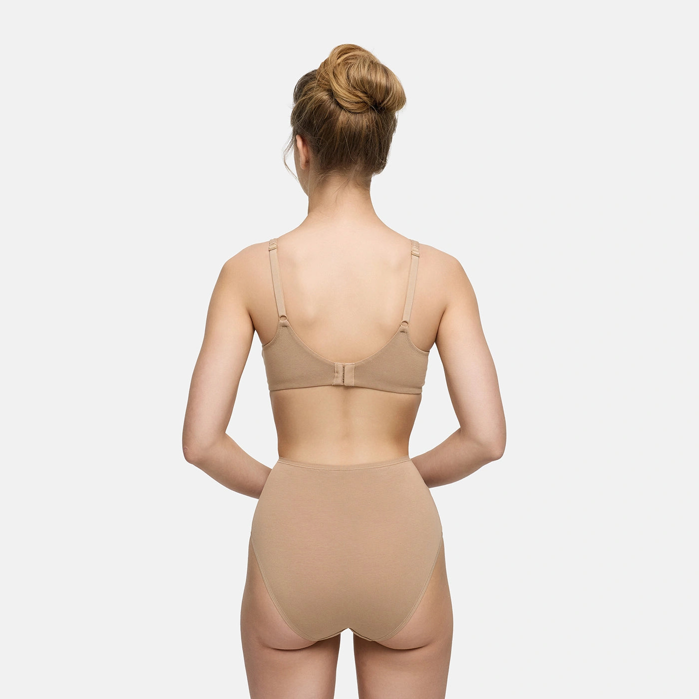 High-Waist Cotton Briefs