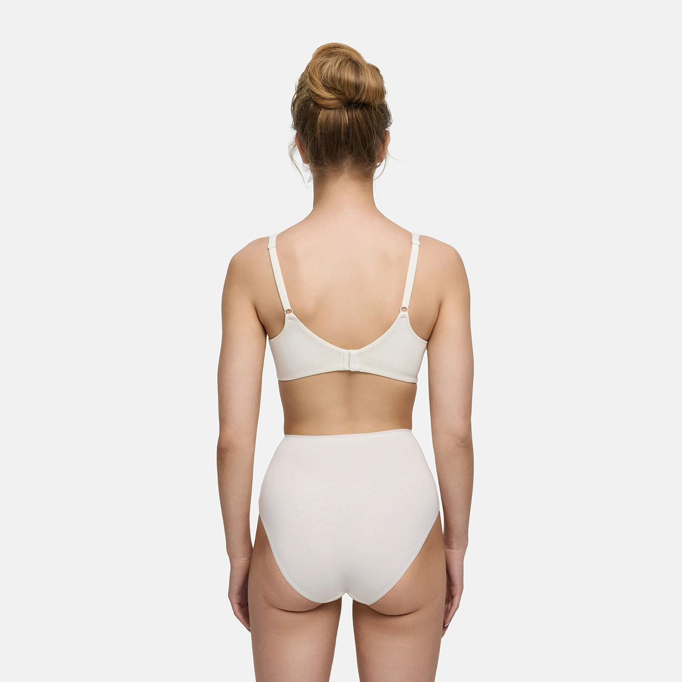 High-Waist Cotton Briefs