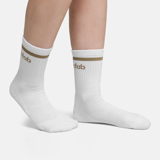 Chaussettes montantes avec logo | Pack de 2