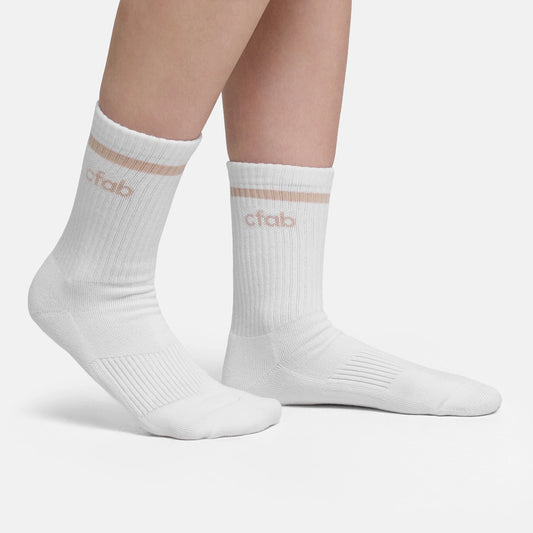 Chaussettes montantes avec logo | Pack de 2