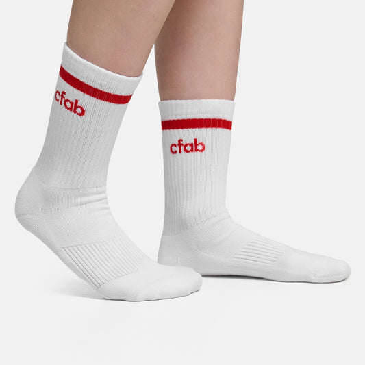 Chaussettes montantes avec logo | Pack de 2