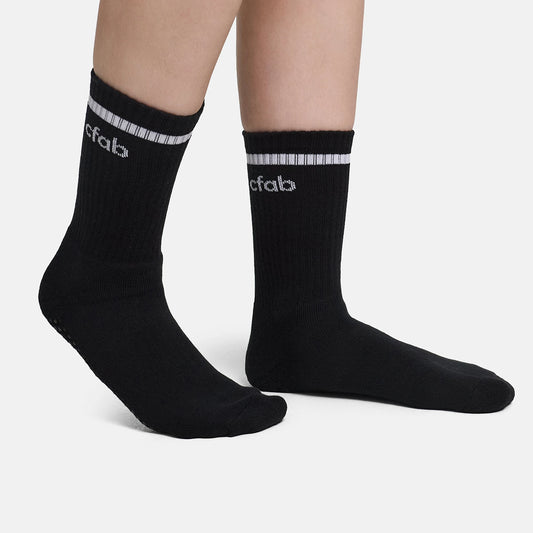 Chaussettes montantes avec logo | Pack de 2