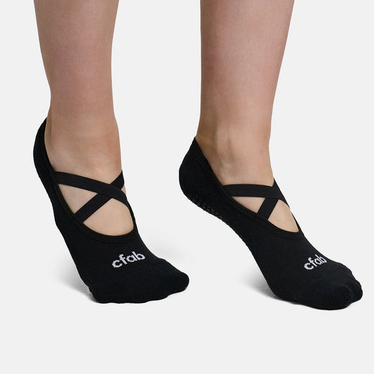 Contour Pilates Socks avec logo