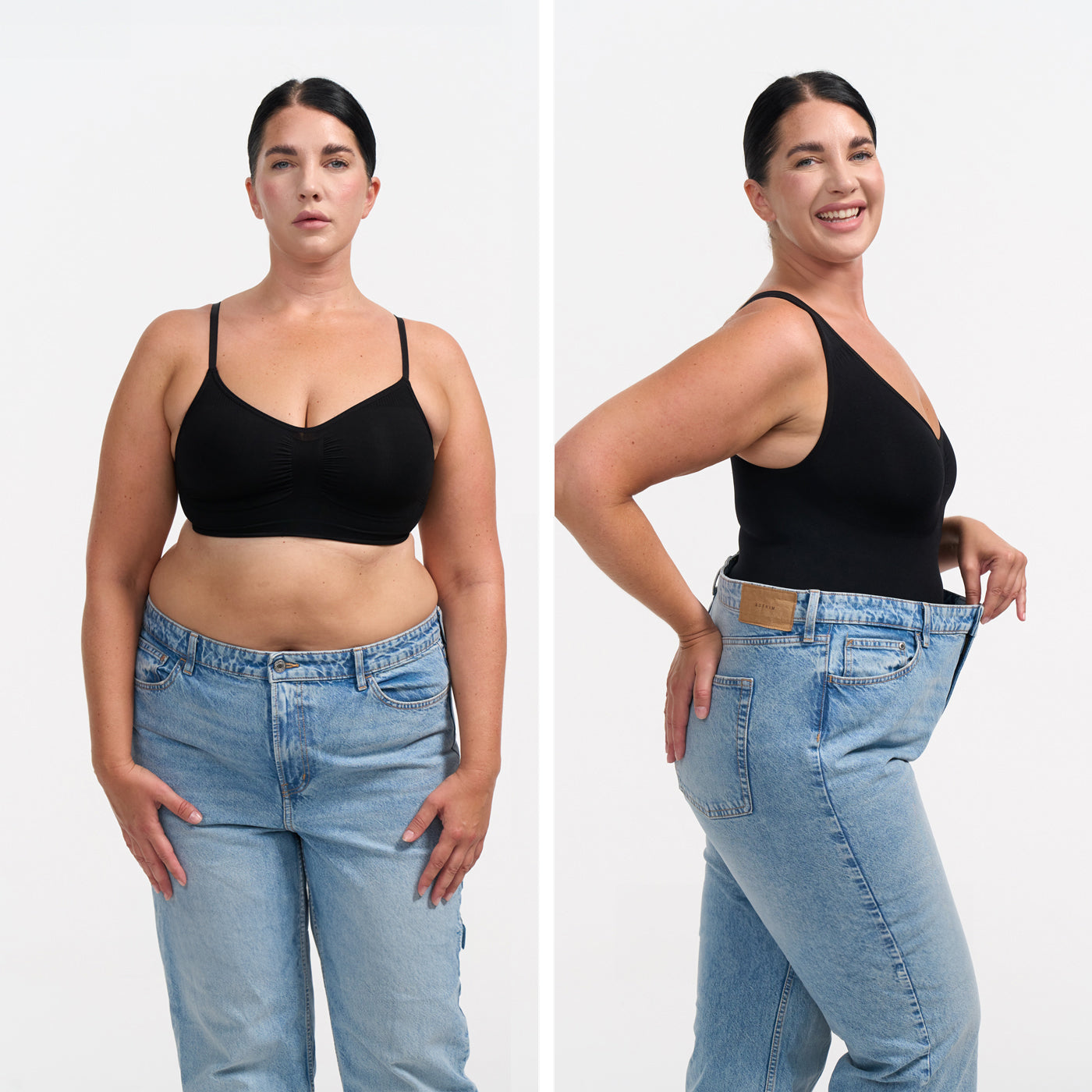 Bodysuit Sculpting Shapewear mit Shorts - Orta Sıkılaştırma