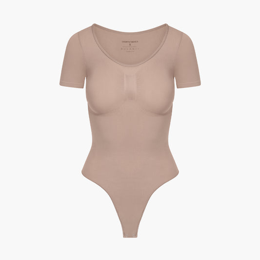 Bodysuit Sculpting Shapewear T-shirt met string