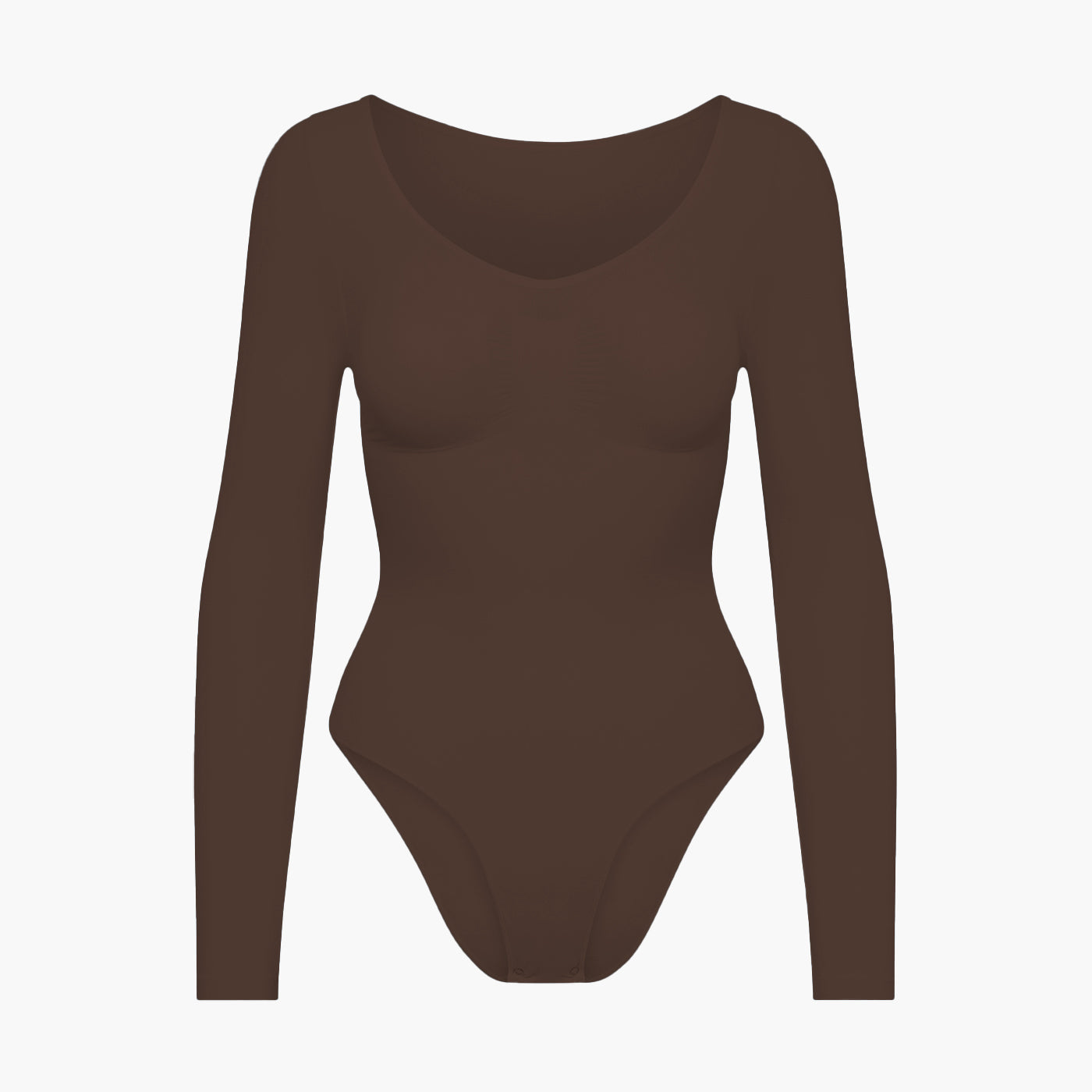 Sculpting Shapewear Long Sleeve Bodysuit with Briefs - Medium Shape
