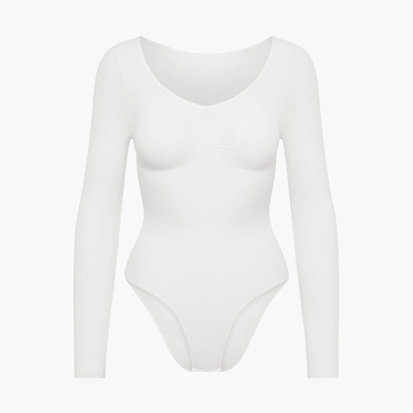 Sculpting Shapewear Long Sleeve Bodysuit with Briefs - Medium Shape