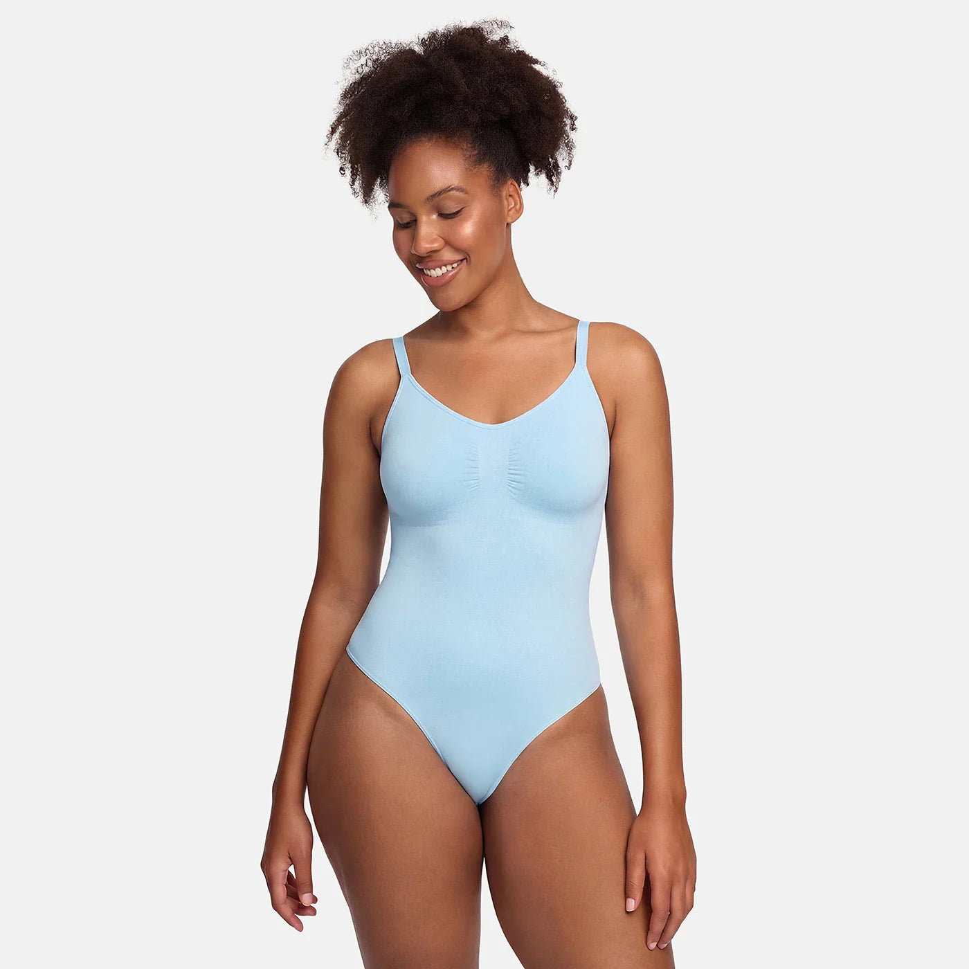 Bodysuit Sculpting Shapewear met Built-In Wireless Bra en Slip