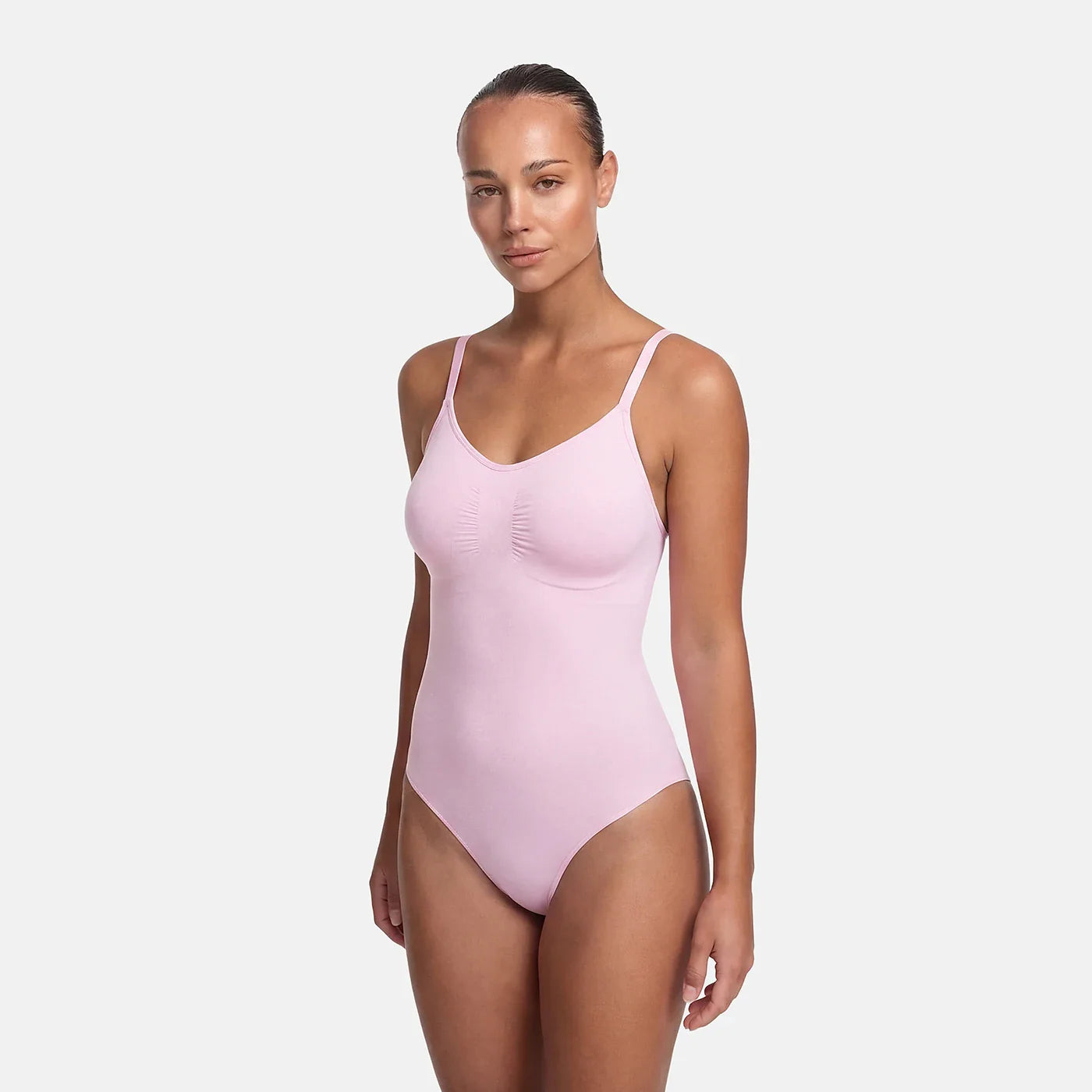 Bodysuit Sculpting Shapewear met Built-In Wireless Bra en Slip
