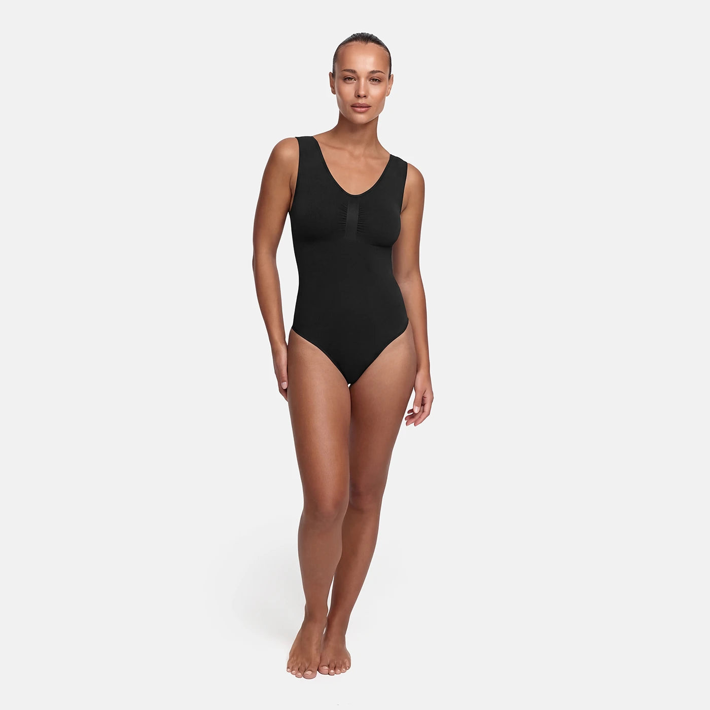 Body de tirantes reductor y moldeador con tanga