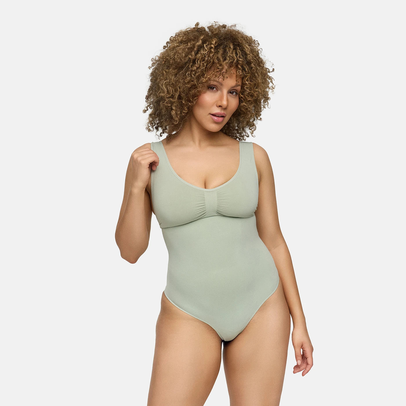 Body de tirantes reductor y moldeador con tanga
