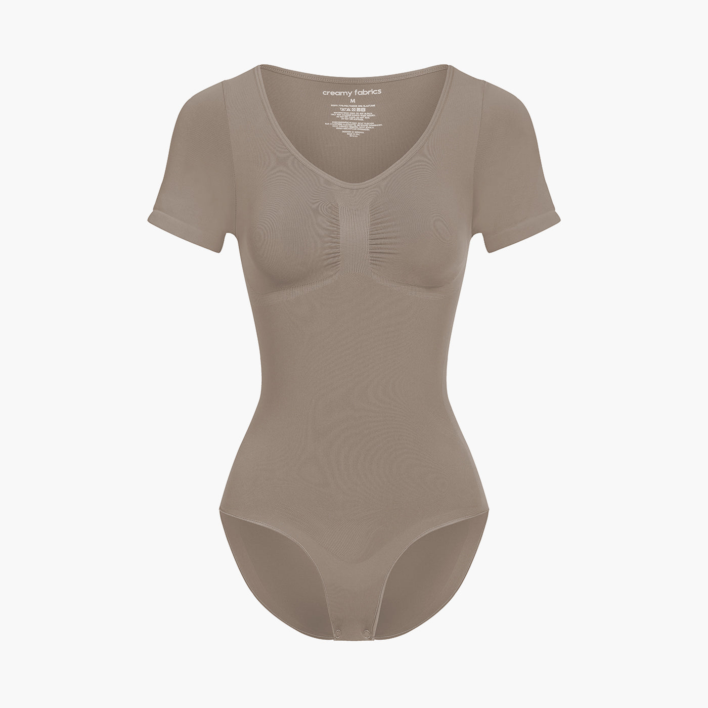 T-Shirt Bodysuit Sculpting Shapewear with Briefs