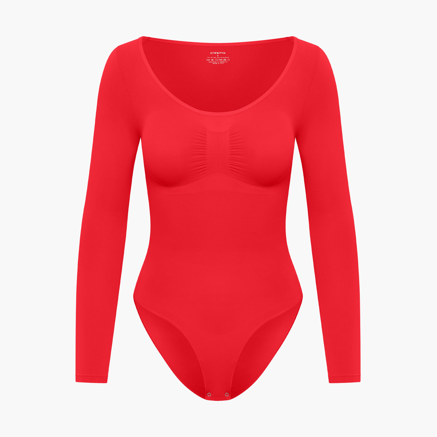 Body contenitivo modellante a maniche lunghe con slip