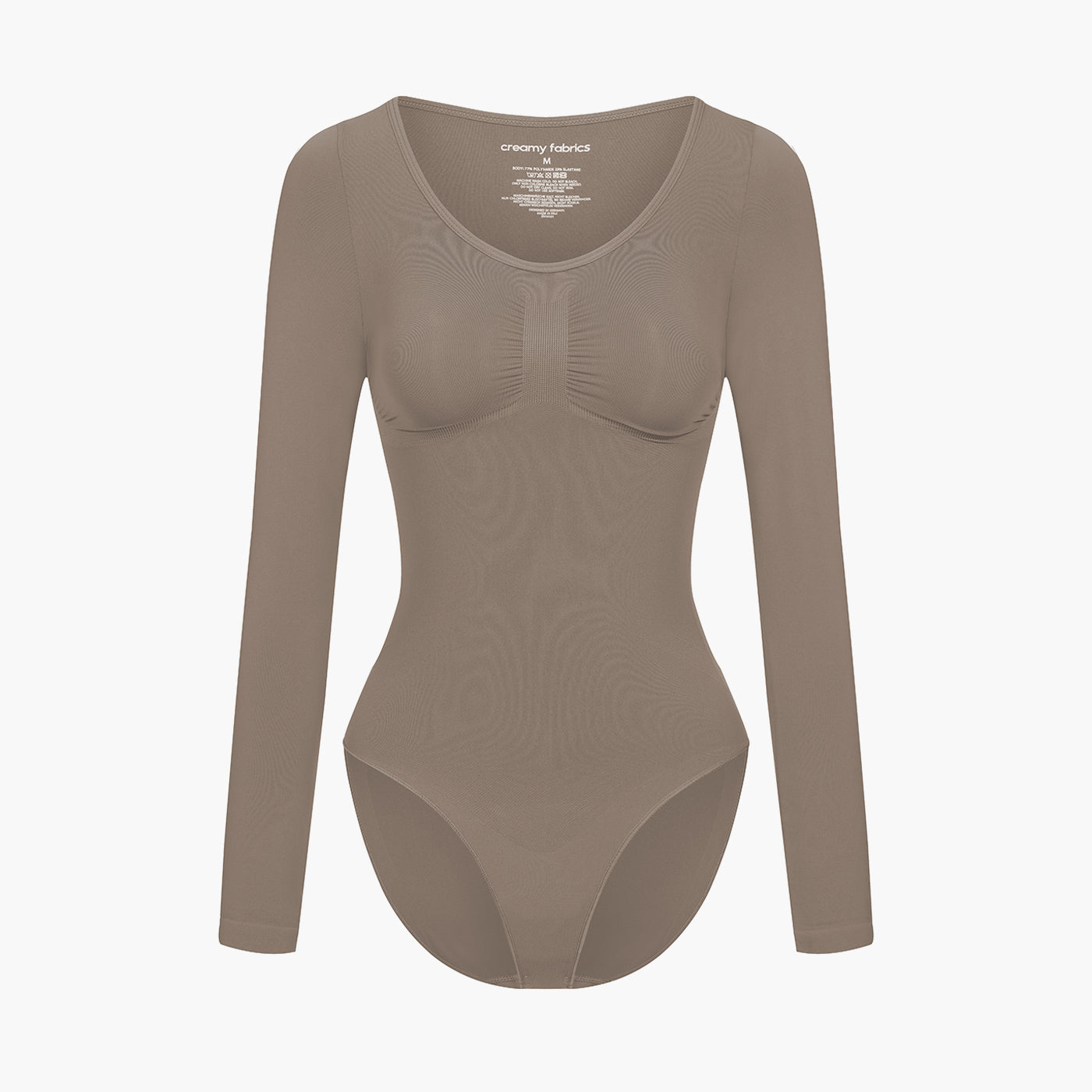 Body contenitivo modellante a maniche lunghe con slip