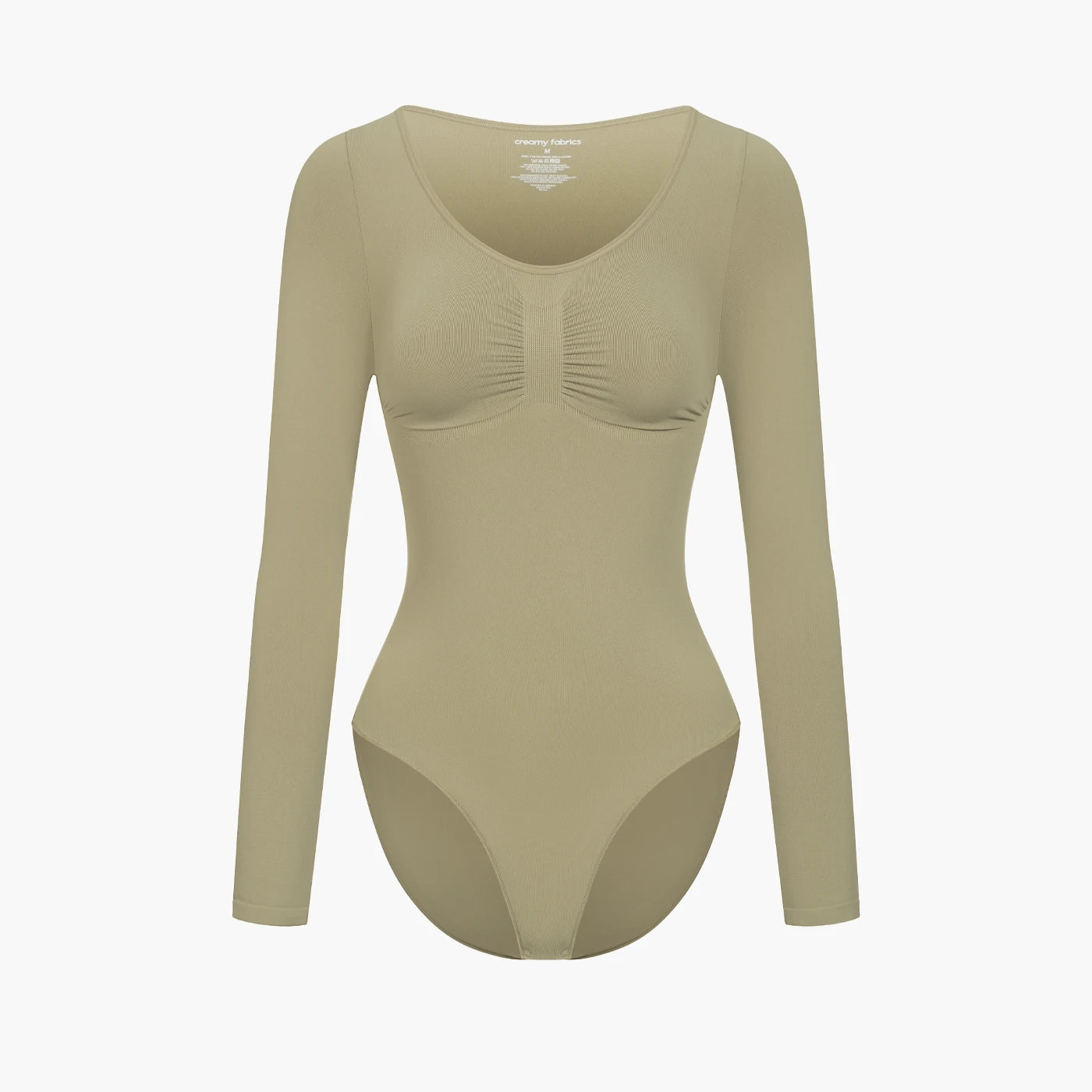 Body contenitivo modellante a maniche lunghe con slip