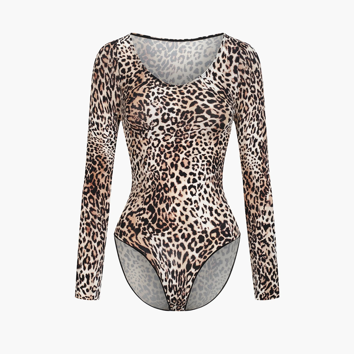 Body contenitivo modellante a maniche lunghe con slip