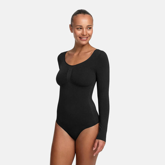 Bodysuit Sculpting Shapewear Longsleeve met slip