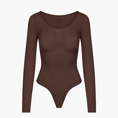 Bodysuit Sculpting Shapewear Longsleeve met string