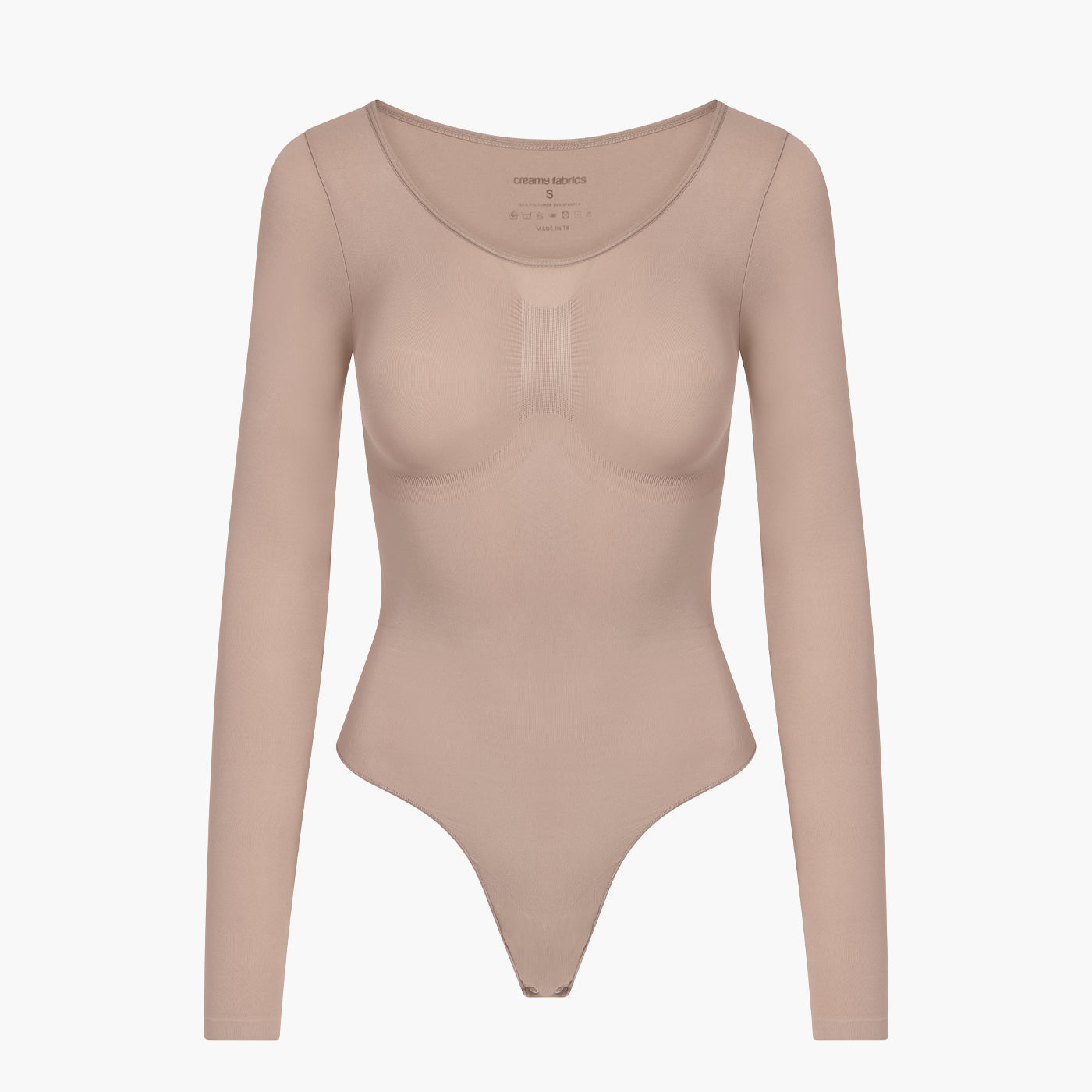 Bodysuit Sculpting Shapewear Longsleeve met string