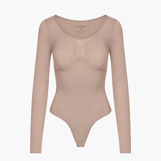Bodysuit Sculpting Shapewear Longsleeve met string