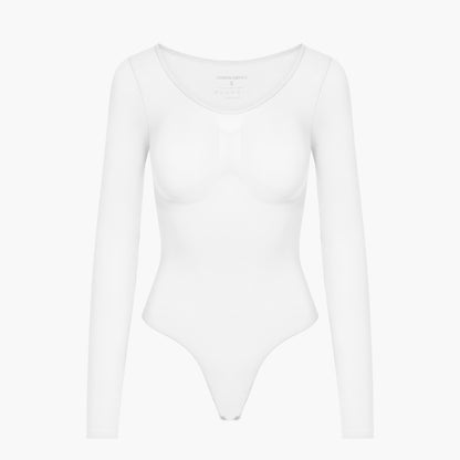 Bodysuit Sculpting Shapewear Longsleeve met string