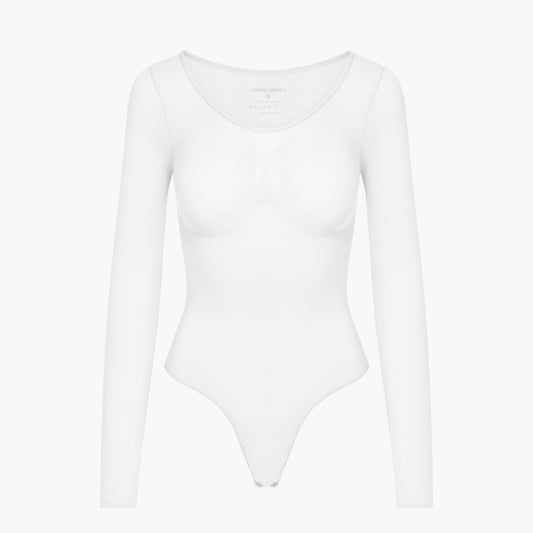 Bodysuit Sculpting Shapewear Longsleeve met string