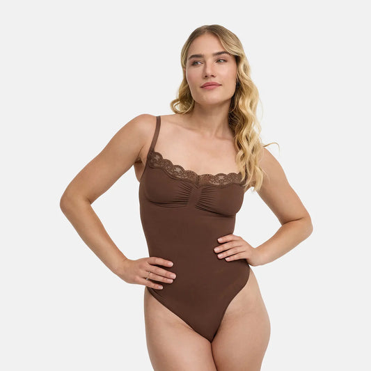 Bodysuit Sculpting Shapewear met kant