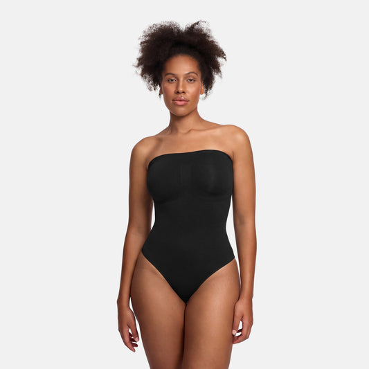Naadloze corrigerende bodysuit met string