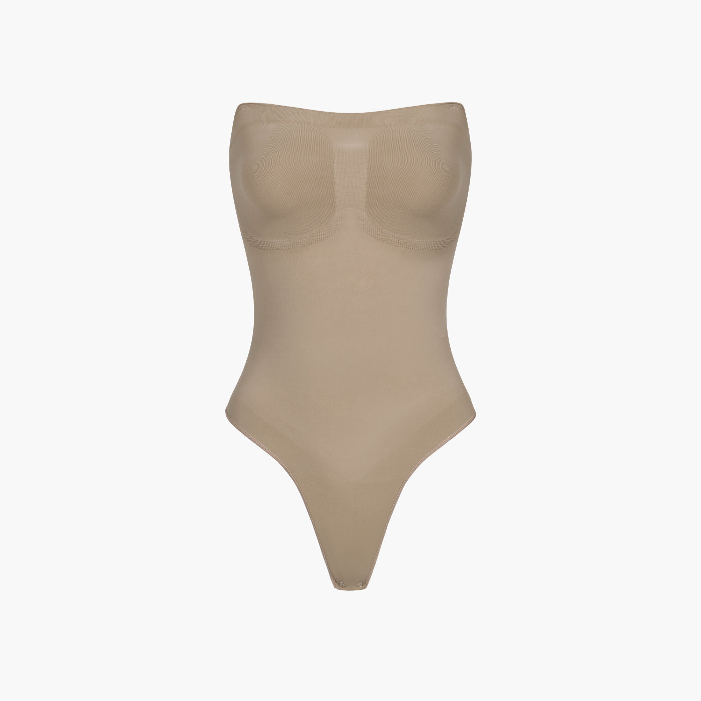 Strapless Sculpting Shapewear Thong Bodysuit