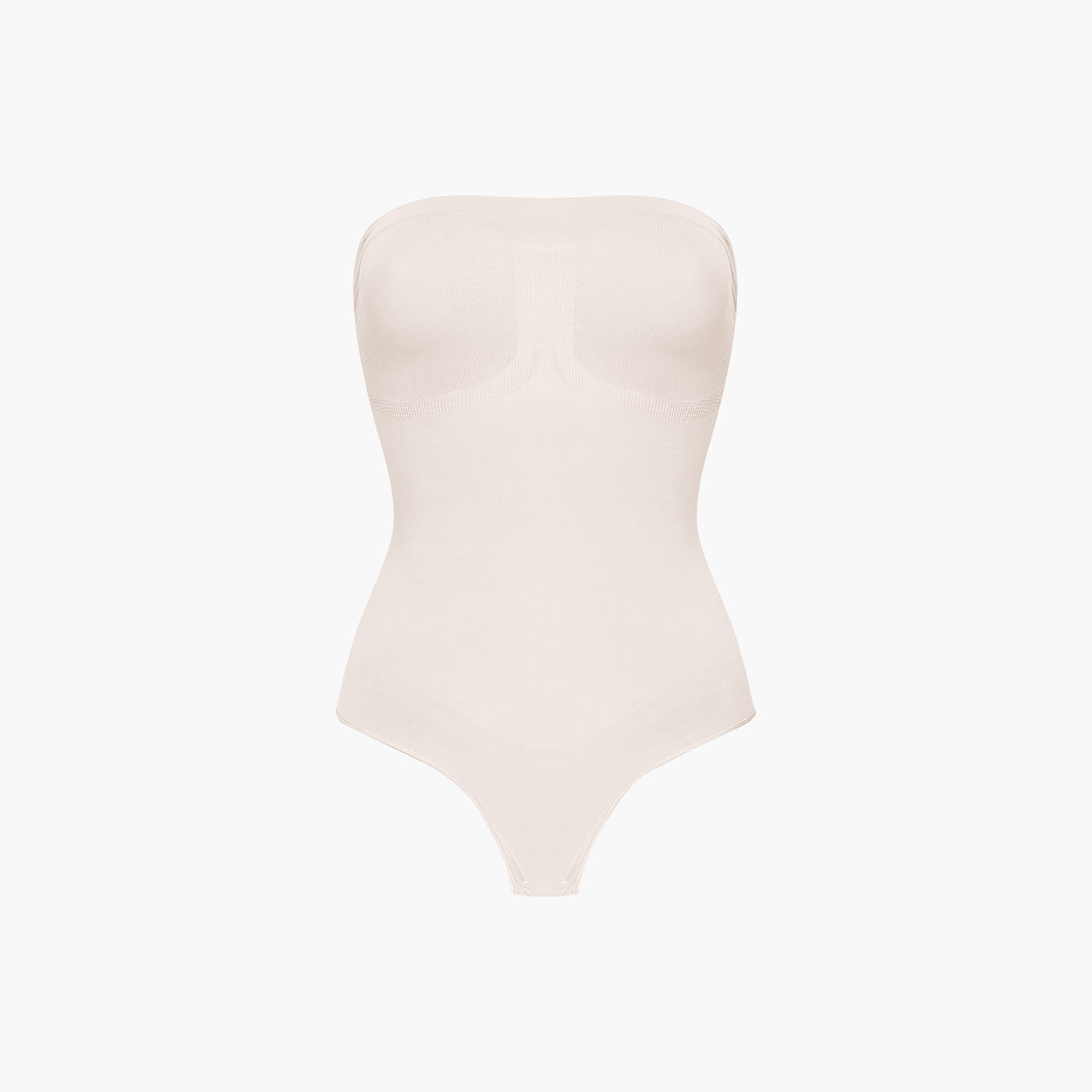 Strapless Sculpting Shapewear Thong Bodysuit