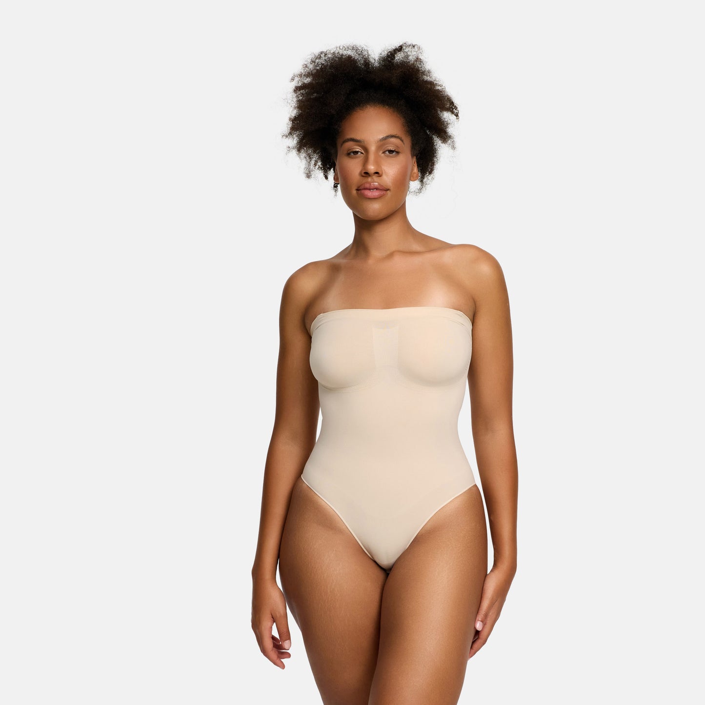 Strapless Sculpting Shapewear Bodysuit with Briefs