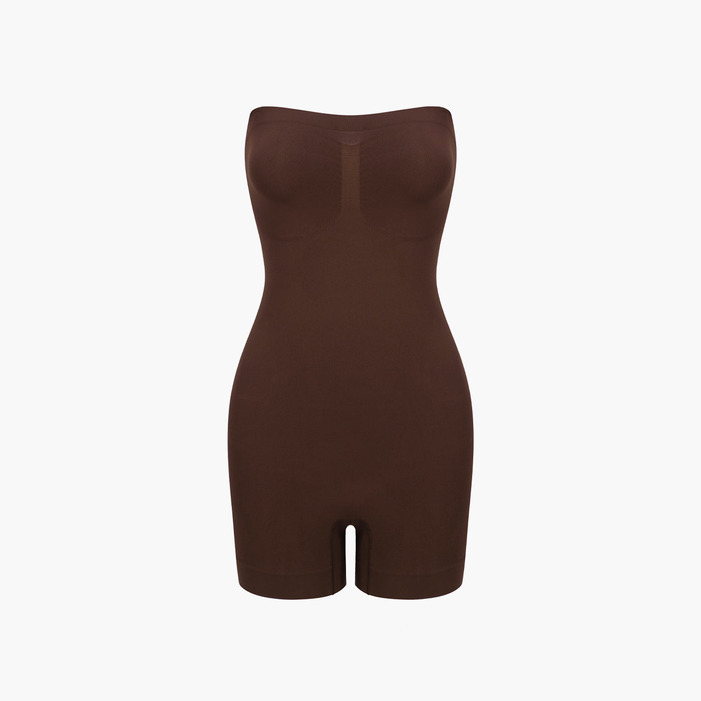Mouwenloze bodysuit sculpting shapewear met shorts