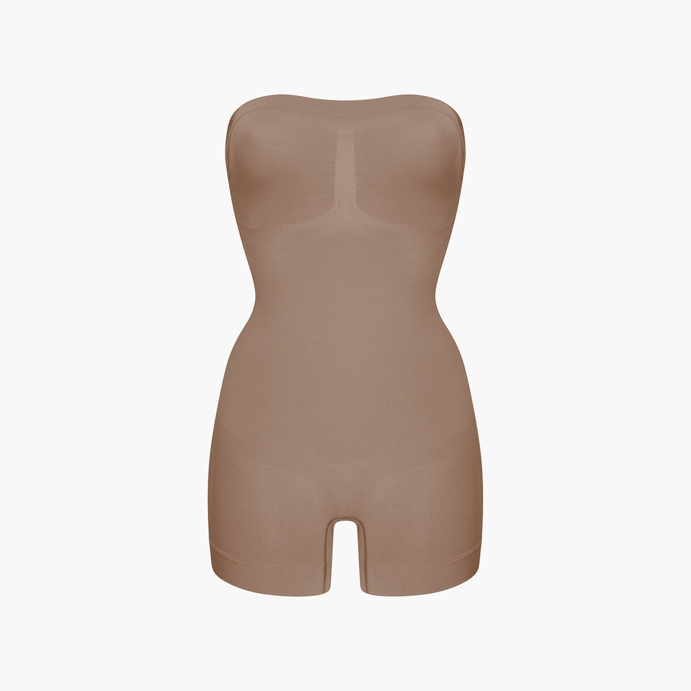 Mouwenloze bodysuit sculpting shapewear met shorts