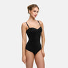 Push-up geïntegreerde bodysuit met string
