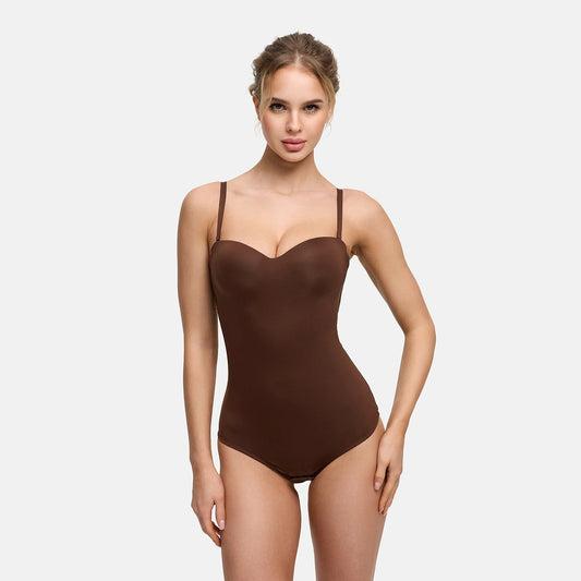 Push-up geïntegreerde bodysuit met string