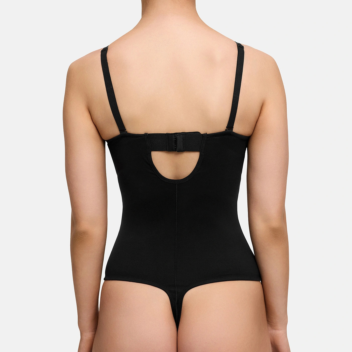 Push-up bodysuit with thong
