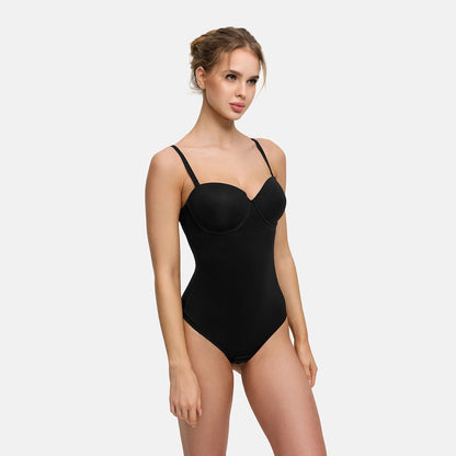 Push-up bodysuit with thong