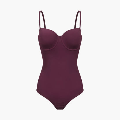 Push-up bodysuit with thong