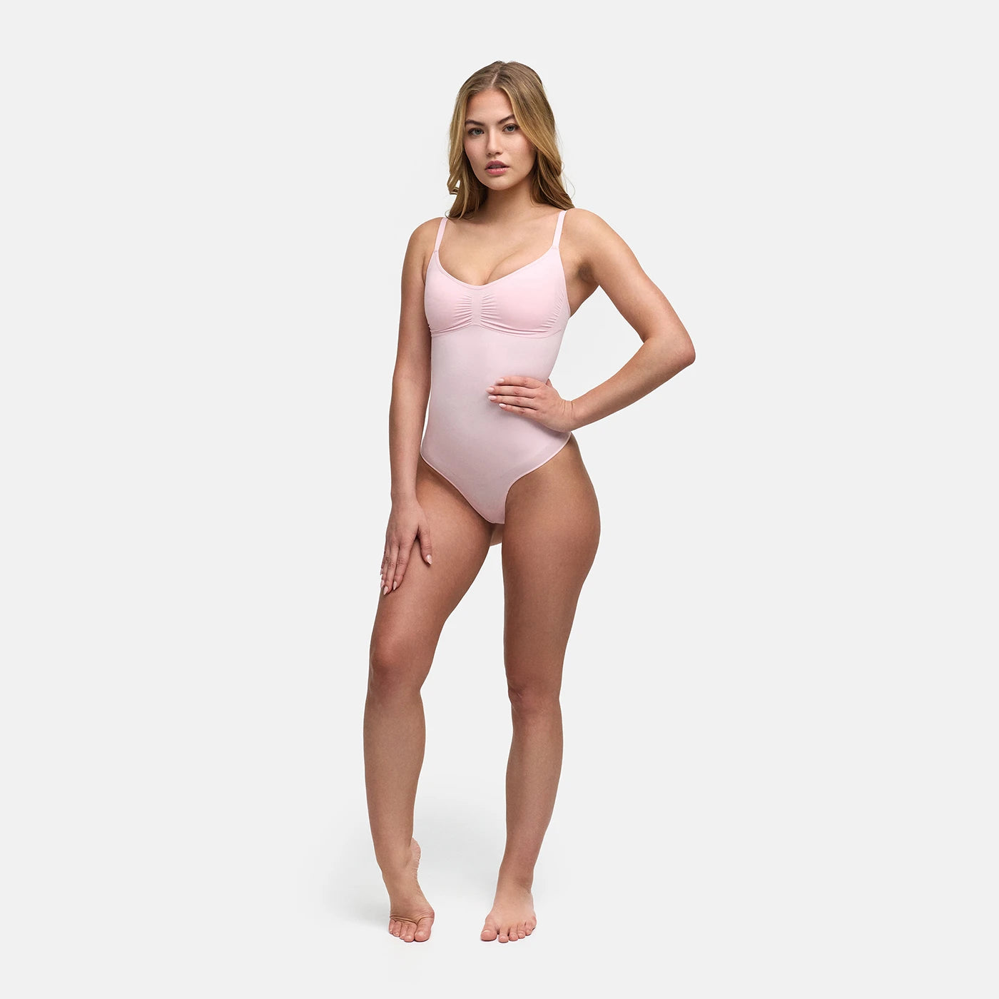 Body Sculptant avec Soutien-Gorge Sans Armatures Intégré et String