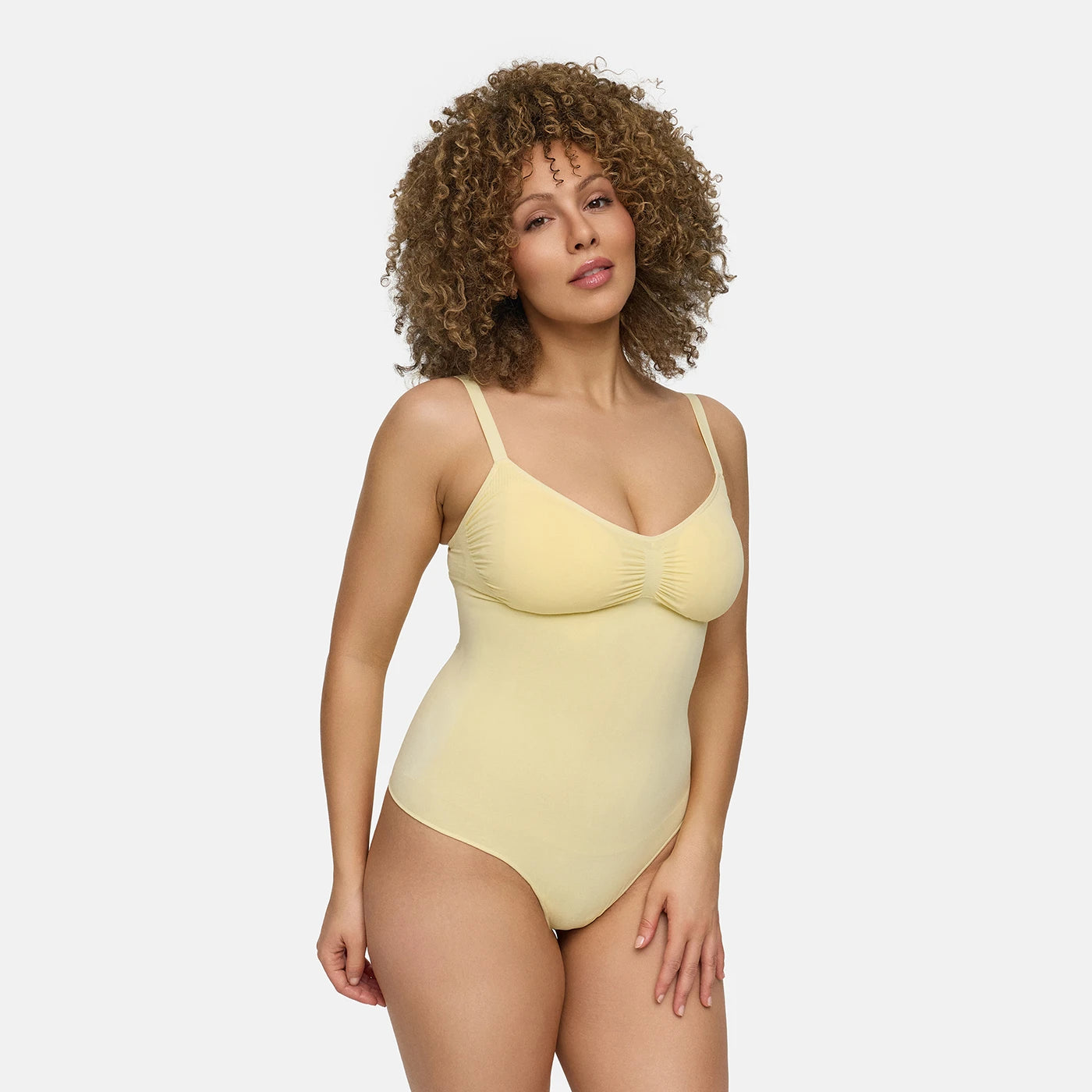 Body Sculptant avec Soutien-Gorge Sans Armatures Intégré et String