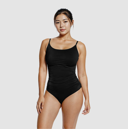 Shaping-badpak met plooitjes