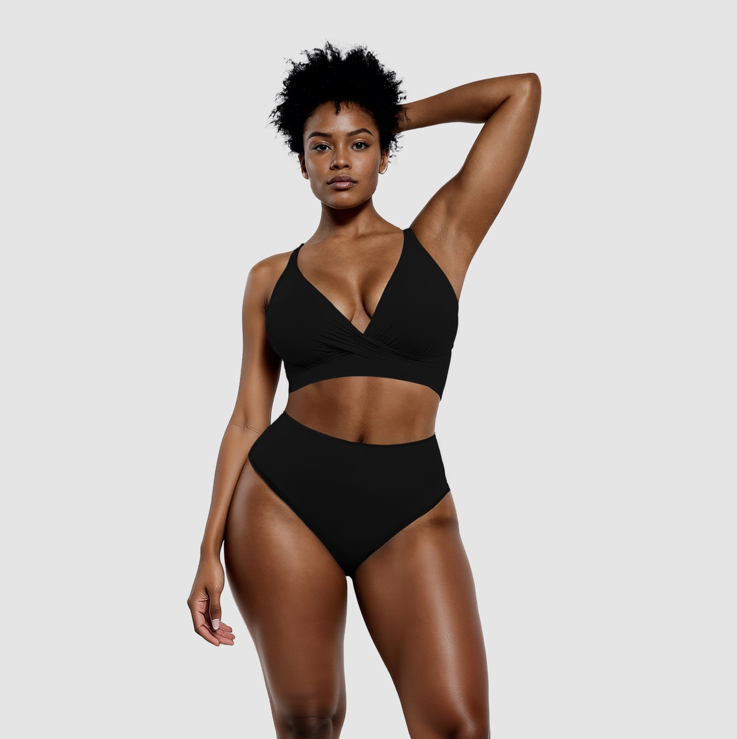 Twist bikini met corrigerend bikinibroekje