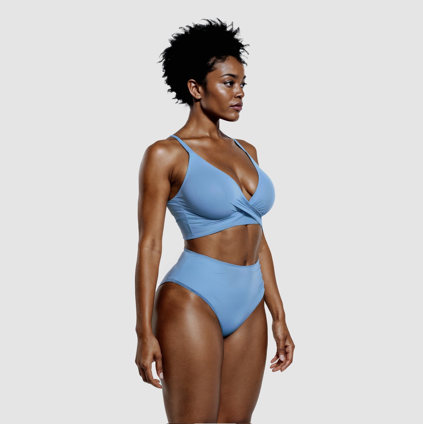 Twist bikini met corrigerend bikinibroekje