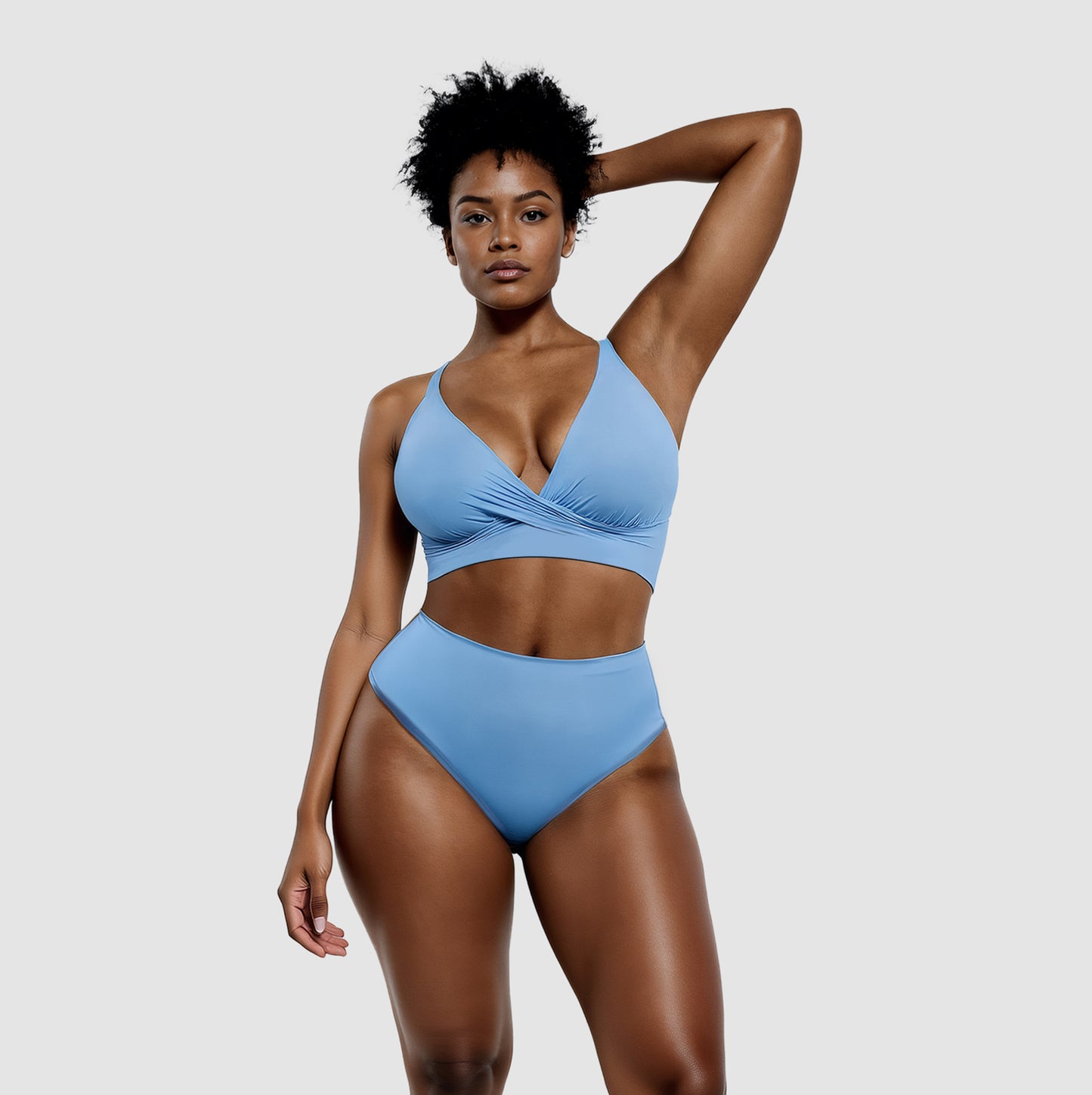 Twist bikini met corrigerend bikinibroekje