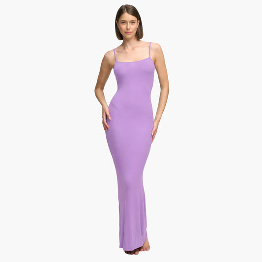 Ribbed Cami maxi-jurk