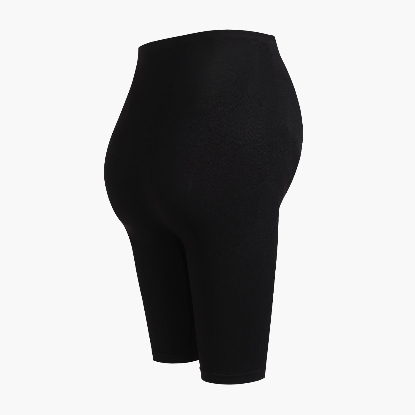 Naadloze zwangerschapsshort met hoge taille