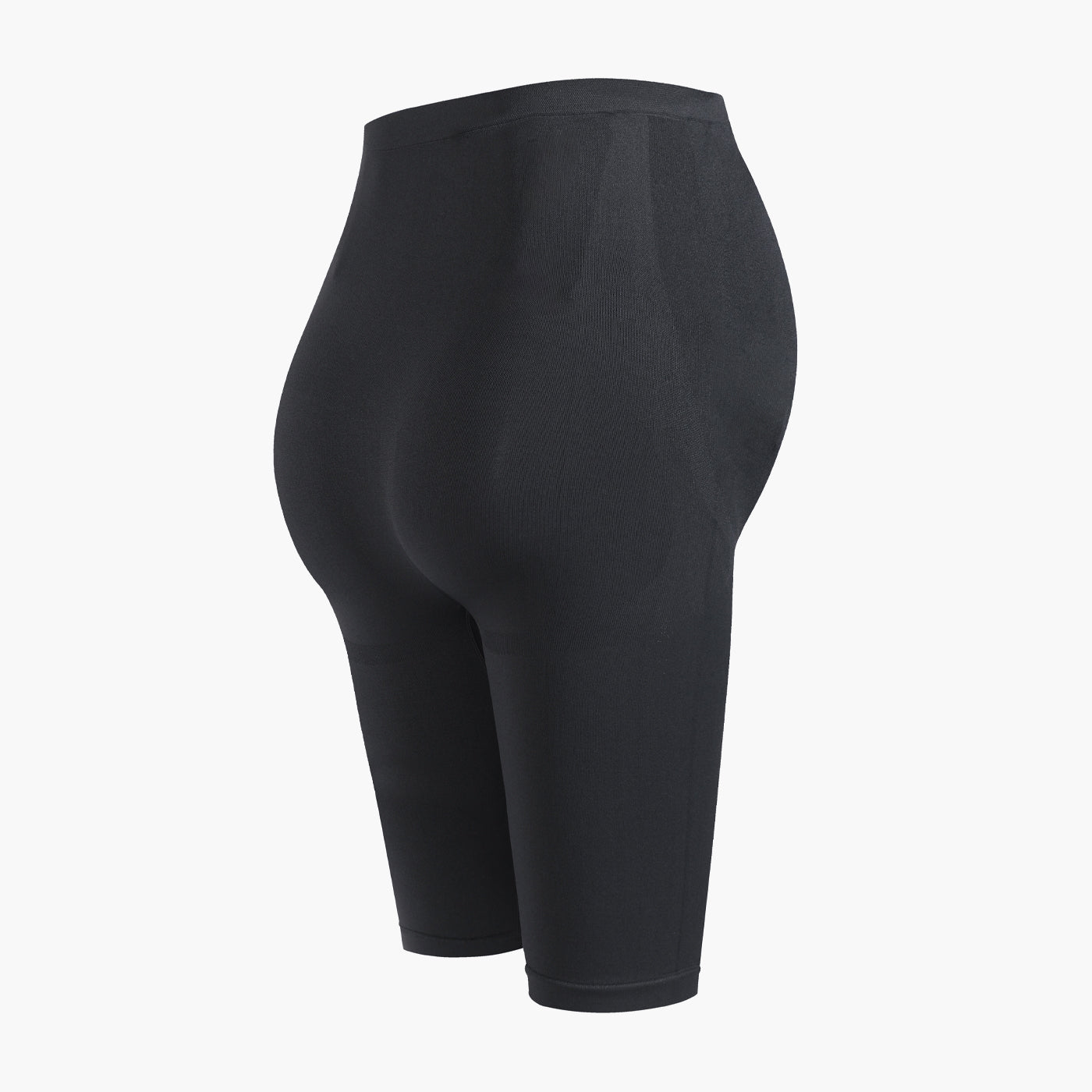 Naadloze zwangerschapsshort met hoge taille